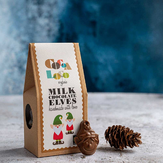 Cocoa Loco Milk Chocolate Elves - 100G (Org)