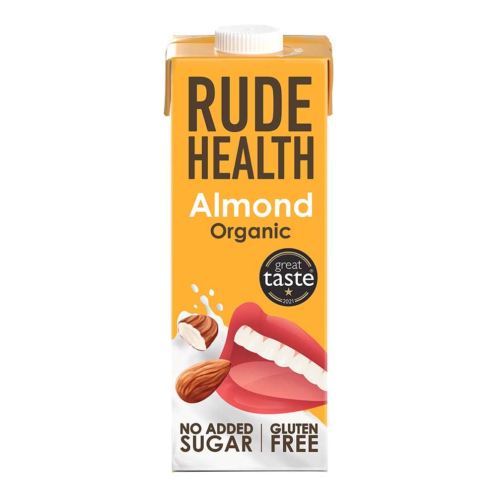 Rude Health Almond Drink - Case of 6 x 1L (Org)