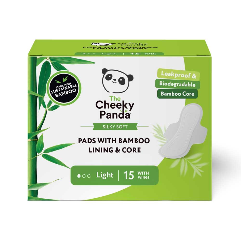 Cheeky Panda Sanitary Pads - Light - Box of 15