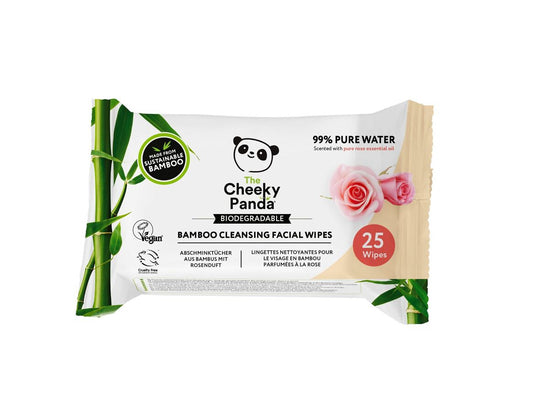 Cheeky Panda Biodegradable Facial Wipes