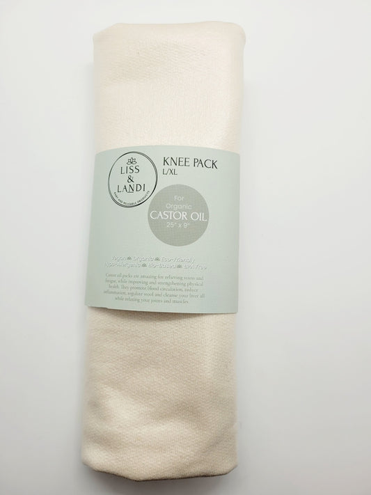 Liss & Landi Castor Oil Pack  - Knee (Org)