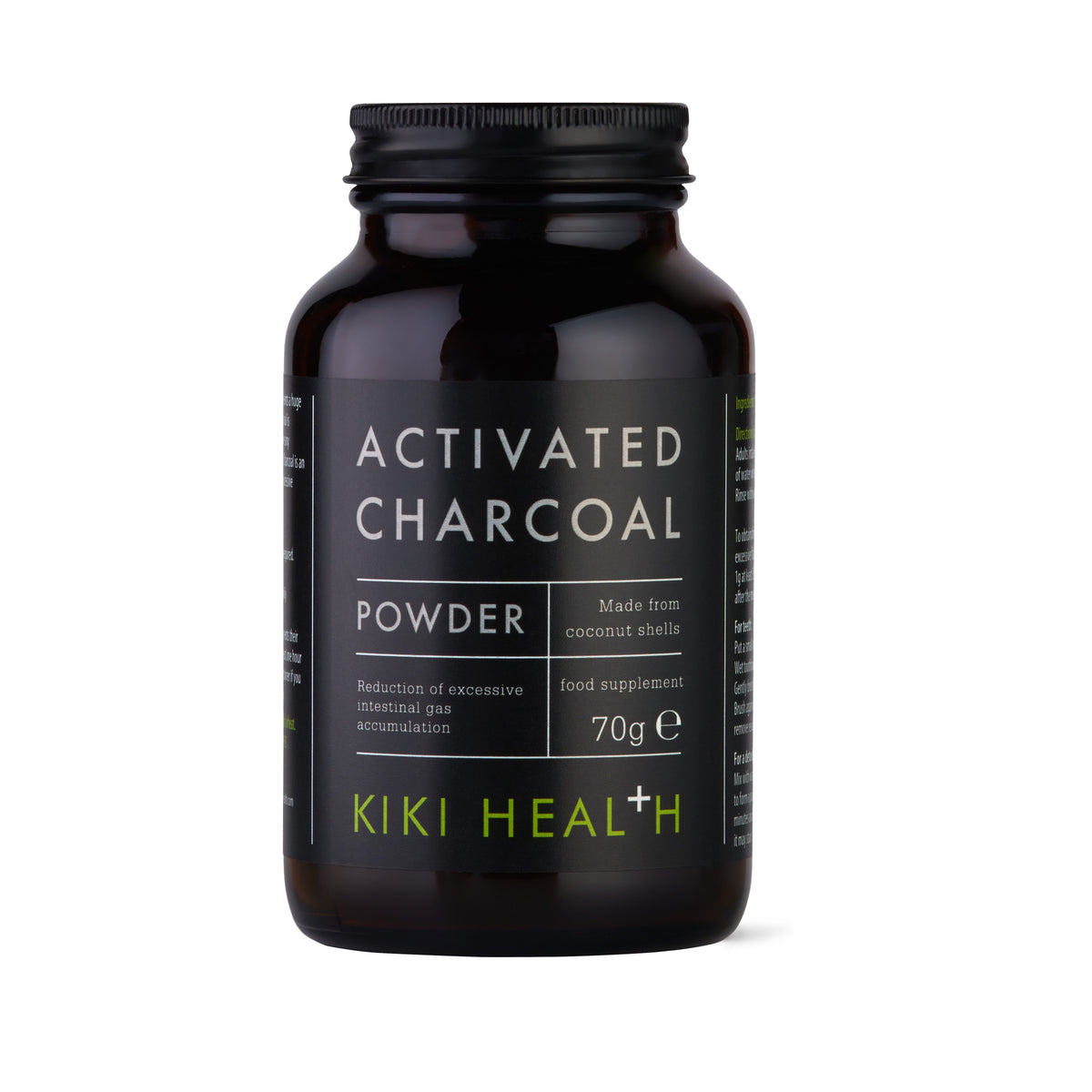 KiKi Health Activated Charcoal Powder - 70G