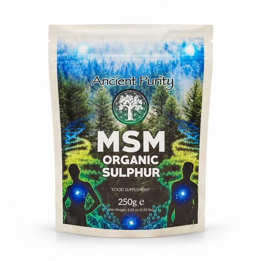 Ancient Purity MSM Sulphur - 250G (Org) - hero shot