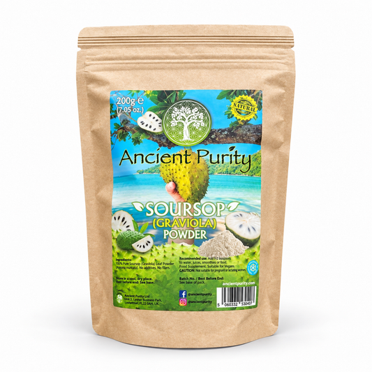 Ancient Purity Soursop Powder - 200G - hero shot