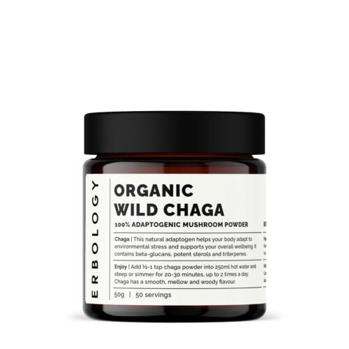 Erbology Wild Chaga Mushroom Powder - 50G