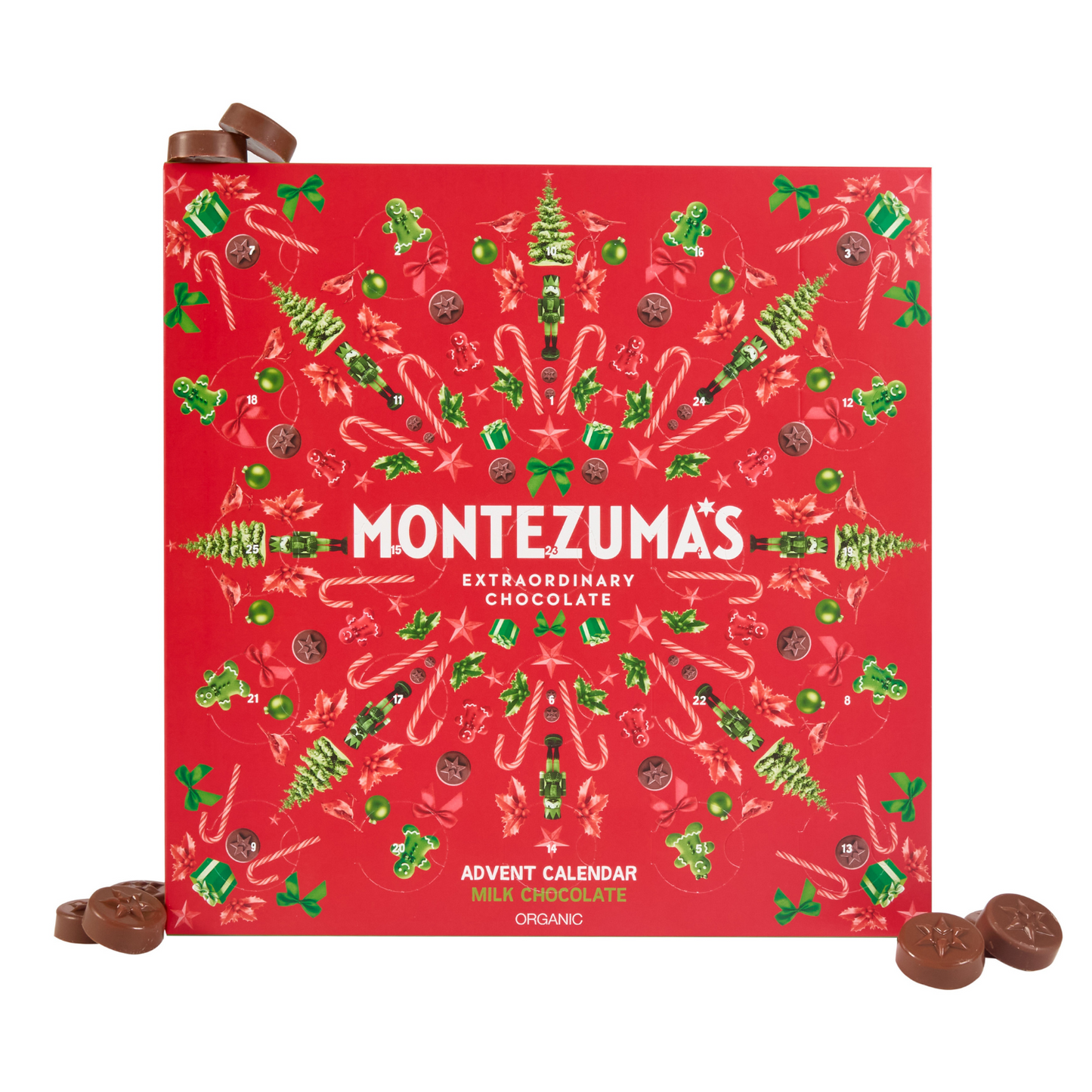 Montezuma's Milk Chocolate Advent Calendar (Org)