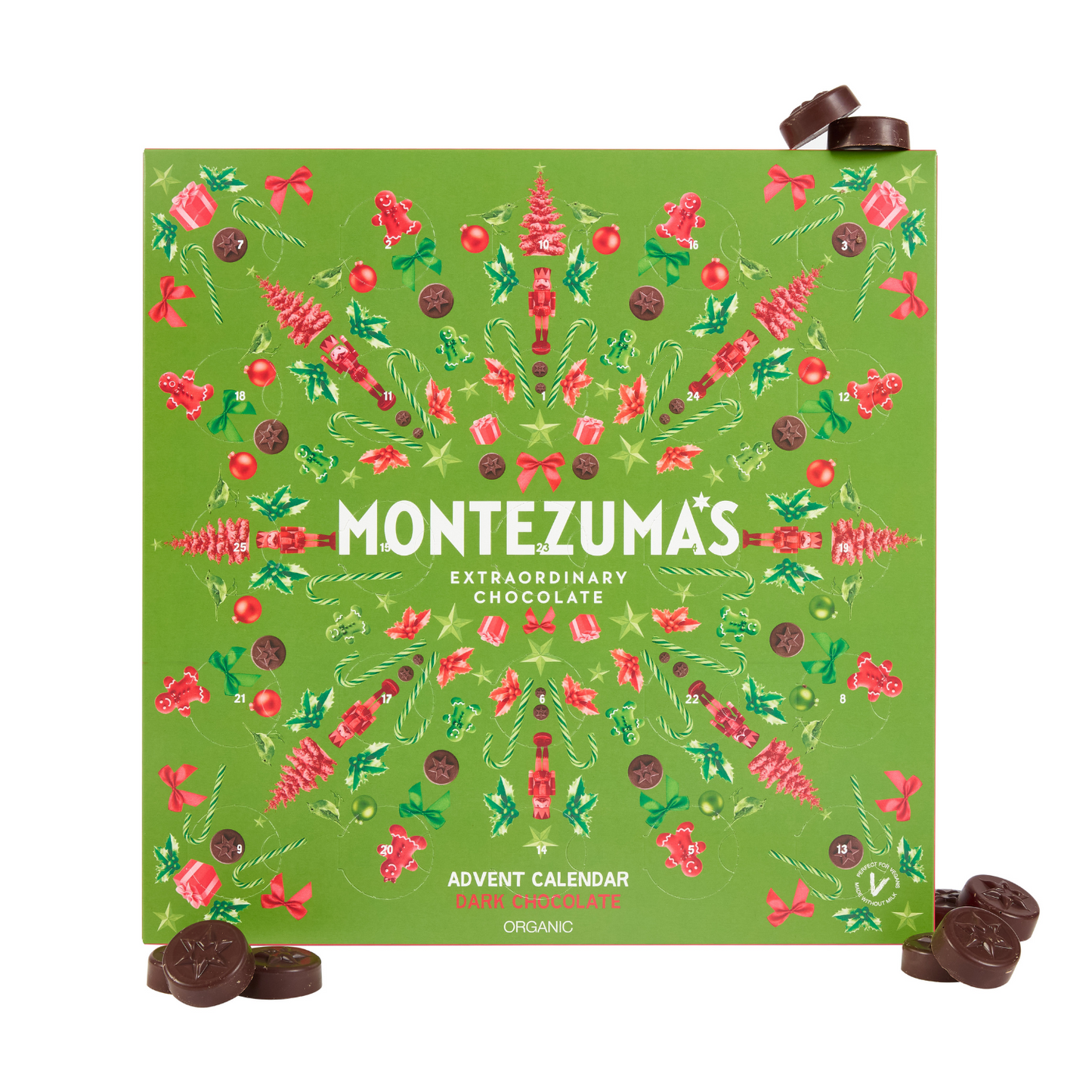 Montezuma's Dark Chocolate Advent Calendar (Org)