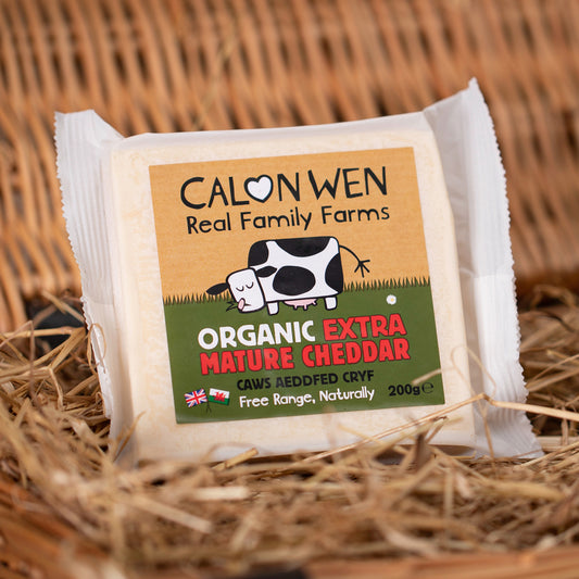 Calon Wen Extra Mature Cheddar Cheese - 200G (Org)