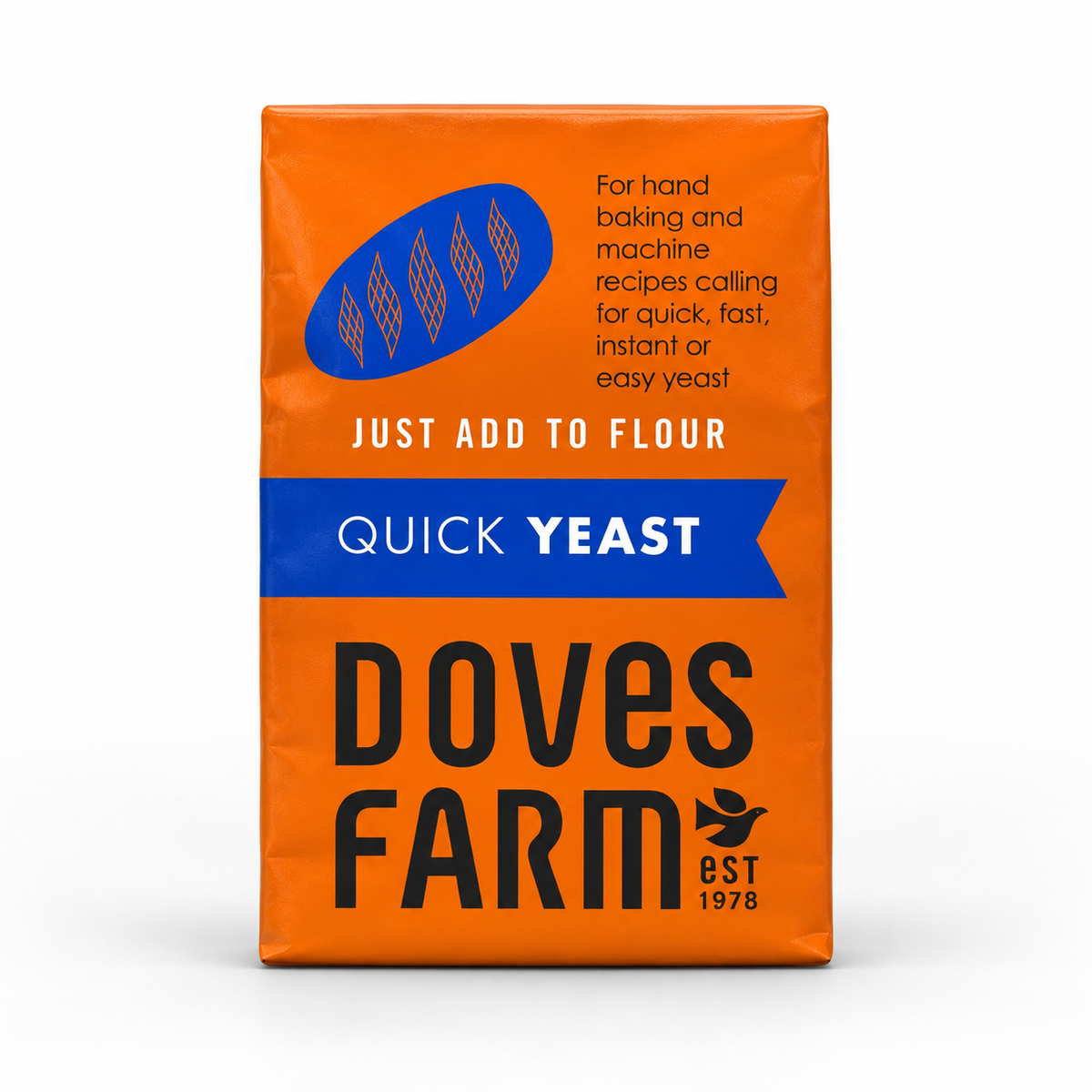 Doves Farm Quick Yeast 125G - plain shot