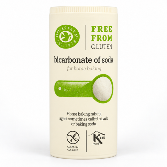 Doves Farm Freee Gluten Free Bicarbonate of Soda 200G - plain shot
