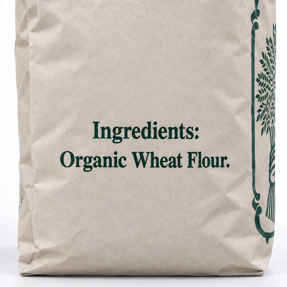 Stoate's Plain White Flour - ingredients label