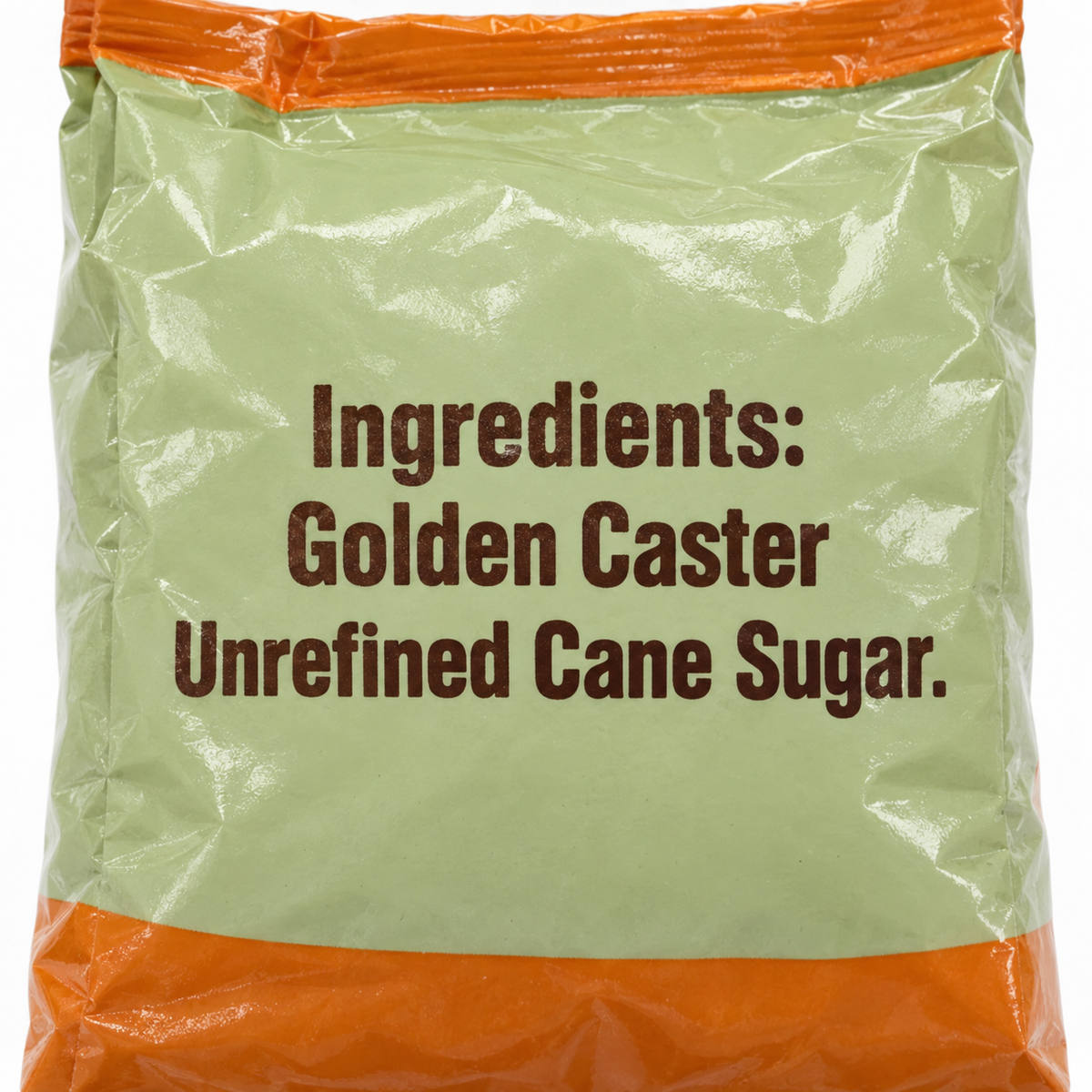 Billingtons Golden Caster Sugar - ingredients label