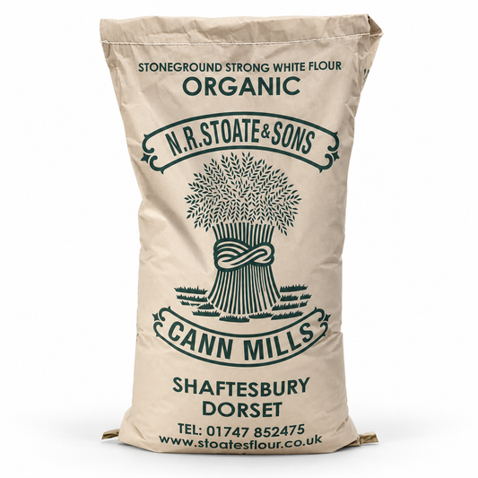 Stoate's Stoneground Strong White Flour - 25KG (Org)