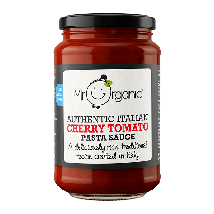 Mr Organic Cherry Tomato Pasta Sauce - Case of 6 X 350g