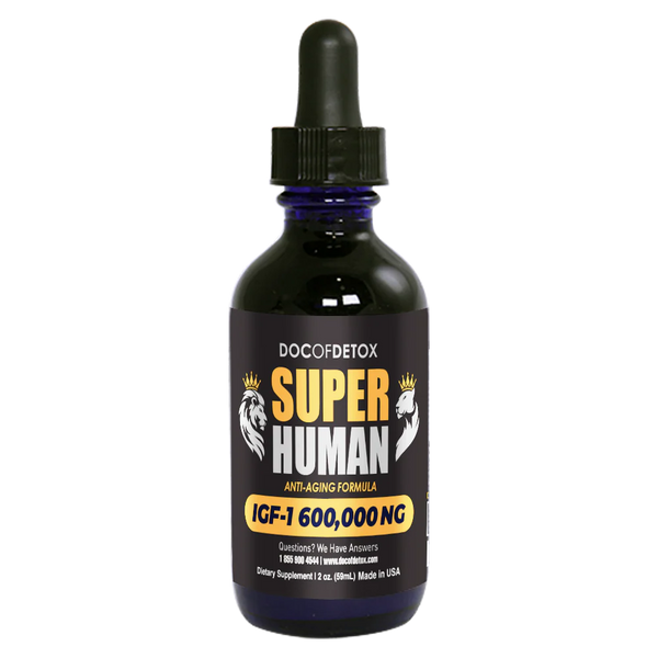 Doc of Detox Super Human IGF-1 600,000 NG - 2OZ