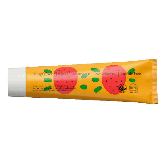 Kingfisher Fluoride Free Children's Toothpaste - Strawberry - 100ML
