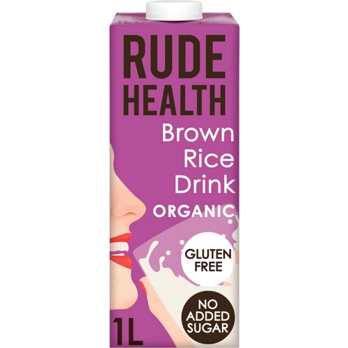 Rude Health Brown Rice Drink - Case of 6 x 1L (Org)