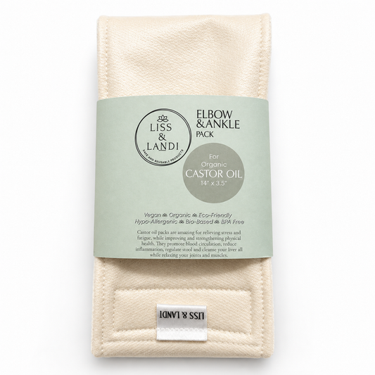 Liss & Landi Castor Oil Pack - Ankle & Elbow (Org) - hero shot