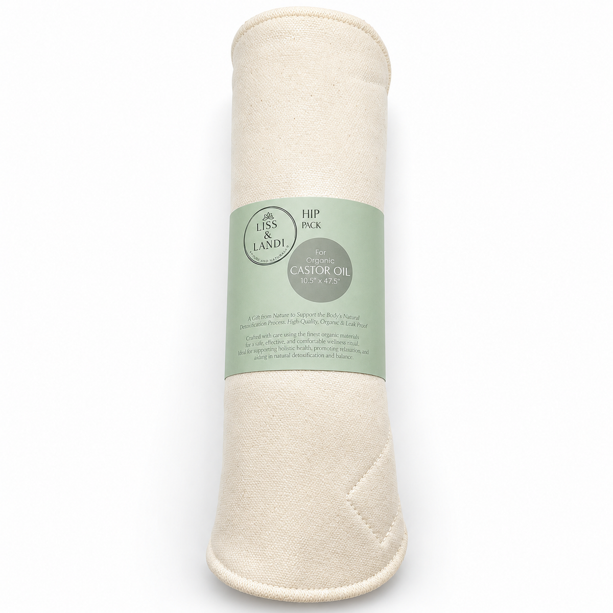 Liss & Landi Castor Oil Pack - Hip (Org) - hero shot