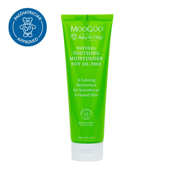 MooGoo Baby Soothing Moisturiser Nut Oil Free - 120G
