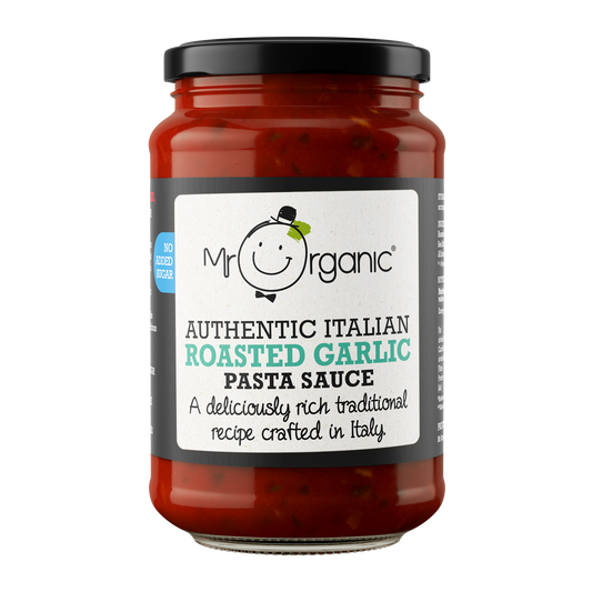 Mr Organic No Added Sugar Roasted Garlic Pasta Sauce - 350g (Org)
