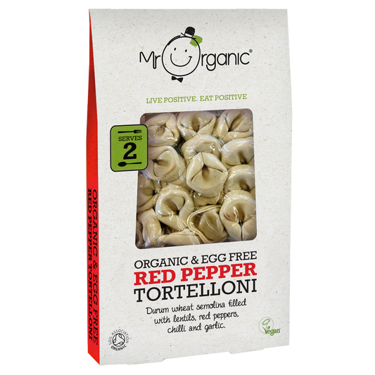 Mr Organic Red Pepper TortellIni - Case of 10 X 250g