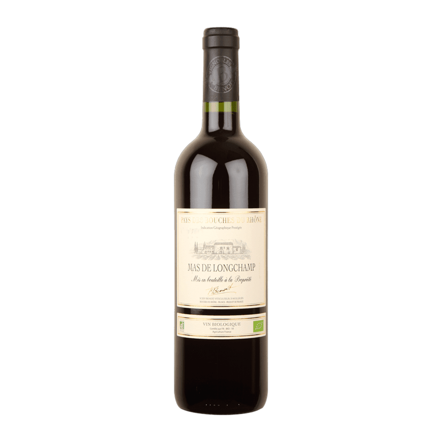Mas de Longchamp IGP Bouches du Rhone Rouge