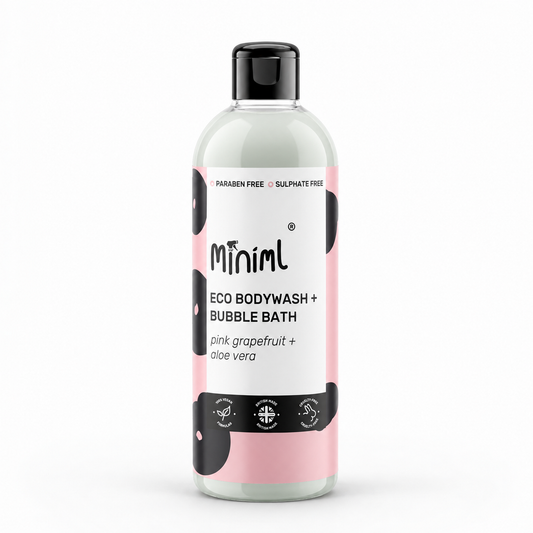 Miniml Bodywash & Bubblebath - 500ML - hero shot