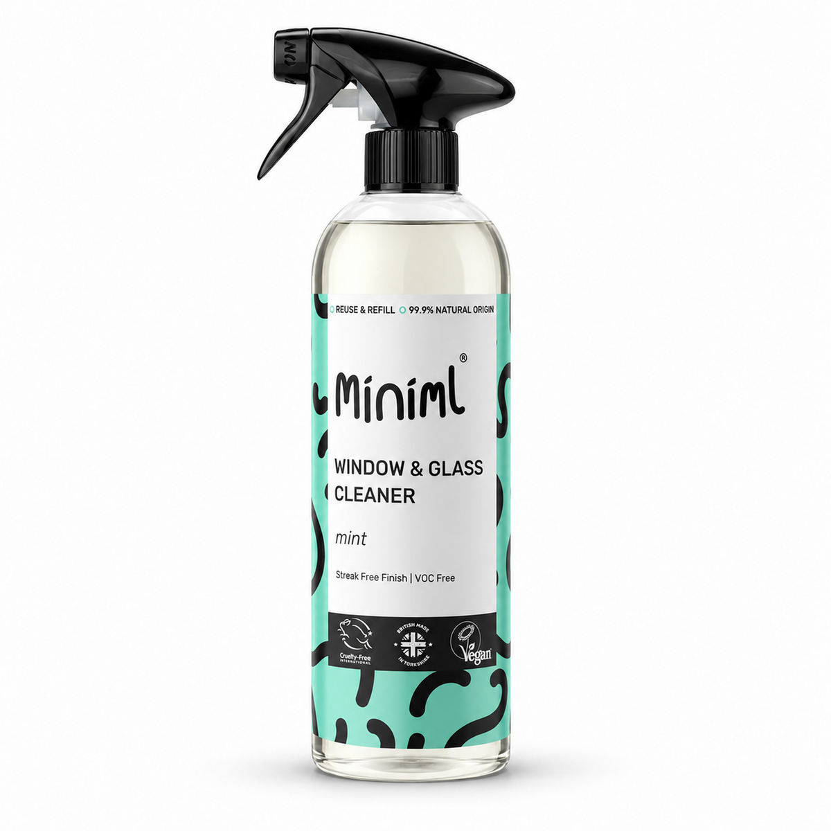 Miniml Window & Glass Cleaner - Mint - 750ML - hero shot