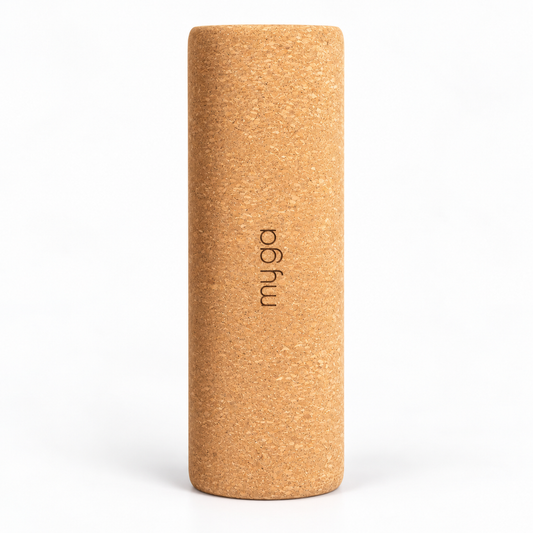 Myga Natural Cork Fascia Massage Roller - hero shot