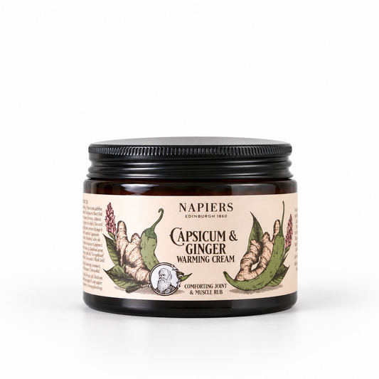 Napiers Capsicum & Ginger Warming Cream - 100ML - hero shot
