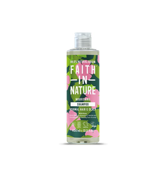 Faith in Nature Shampoo - Wild Rose - 300ML CLEARANCE CORNER
