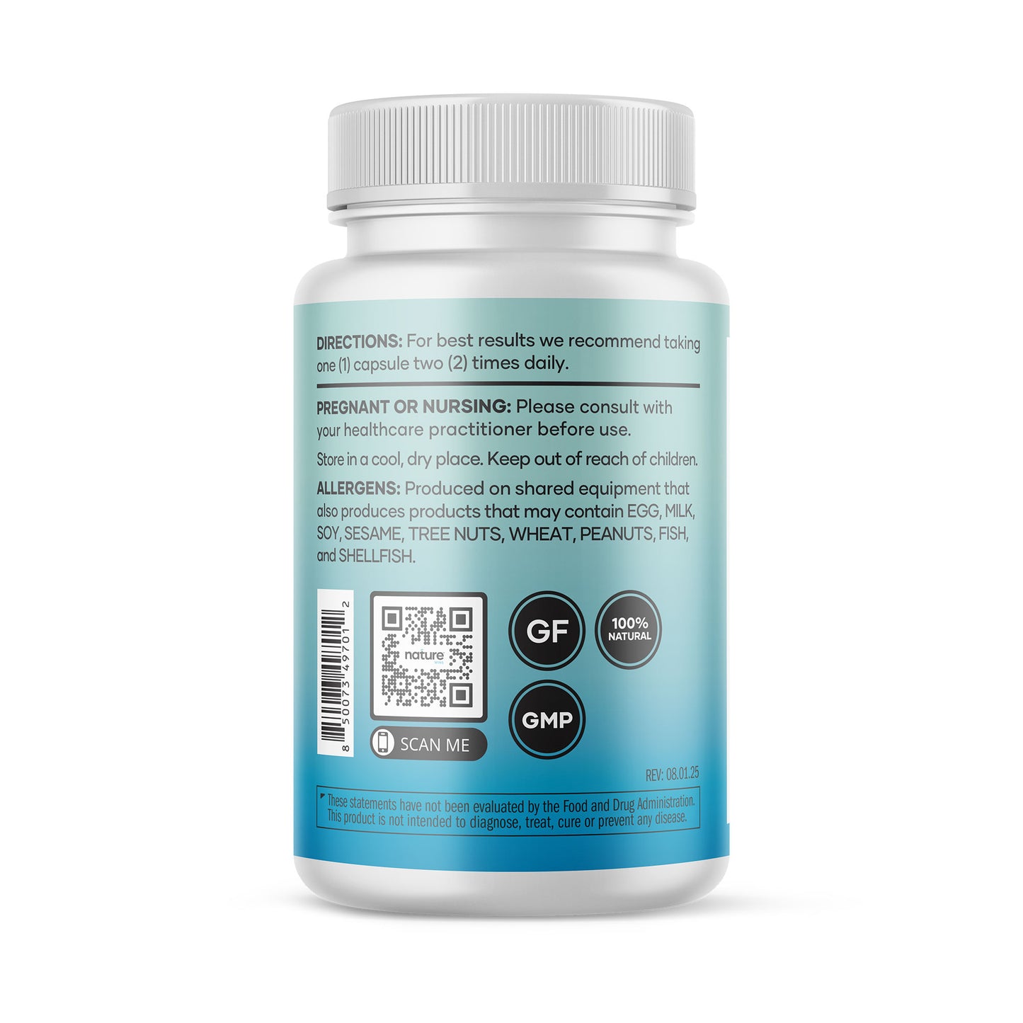 Nature Wins Apple Pectin - 60 Capsules