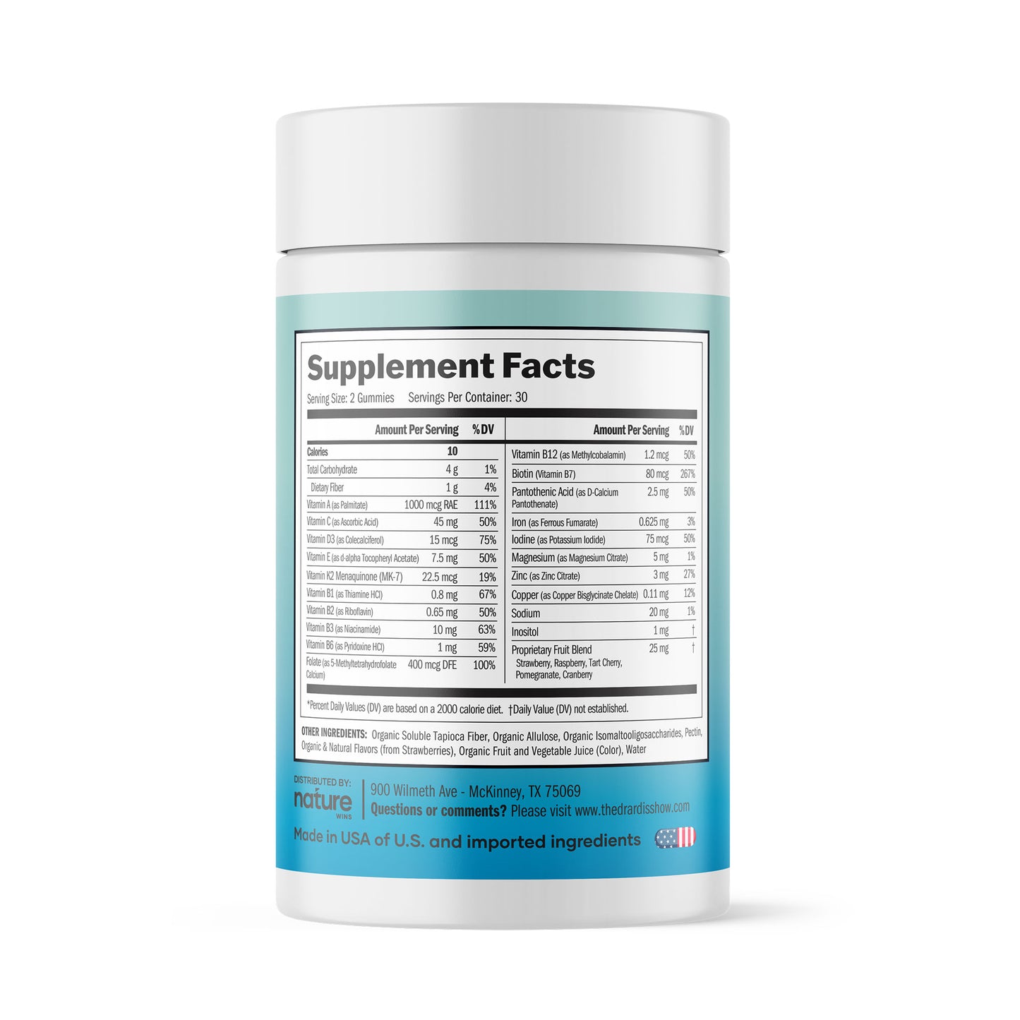 Nature Wins Multi-Vitamin Gummies - 60 Gummies