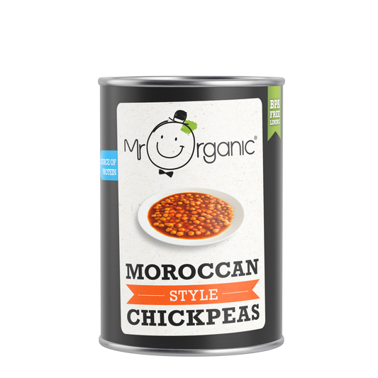 Mr Organic Beans & Pulses -  Mixed Case of 12 x 400G Cans