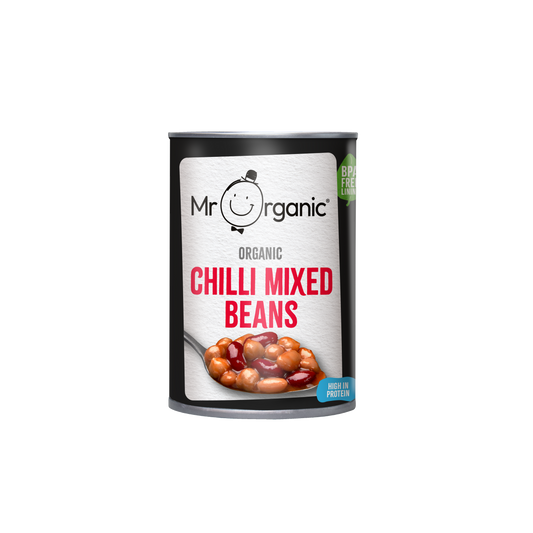 Mr Organic Chilli Mixed Beans  - 400g (Org)