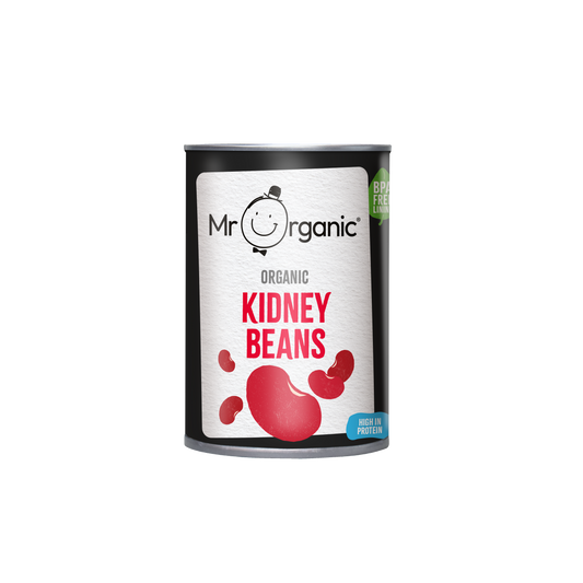 Mr Organic Chickpeas & Red Kidney Beans  - Mixed Case of 12 X 400g