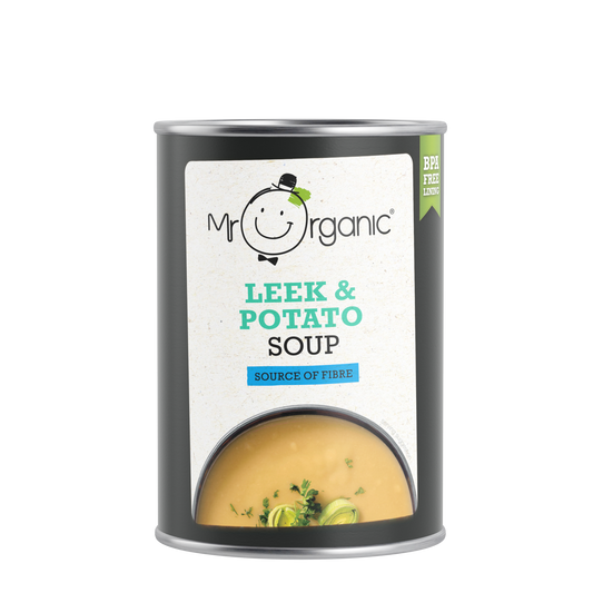 Mr Organic Leek & Potato Soup - Case of 6 x 400G (Org)