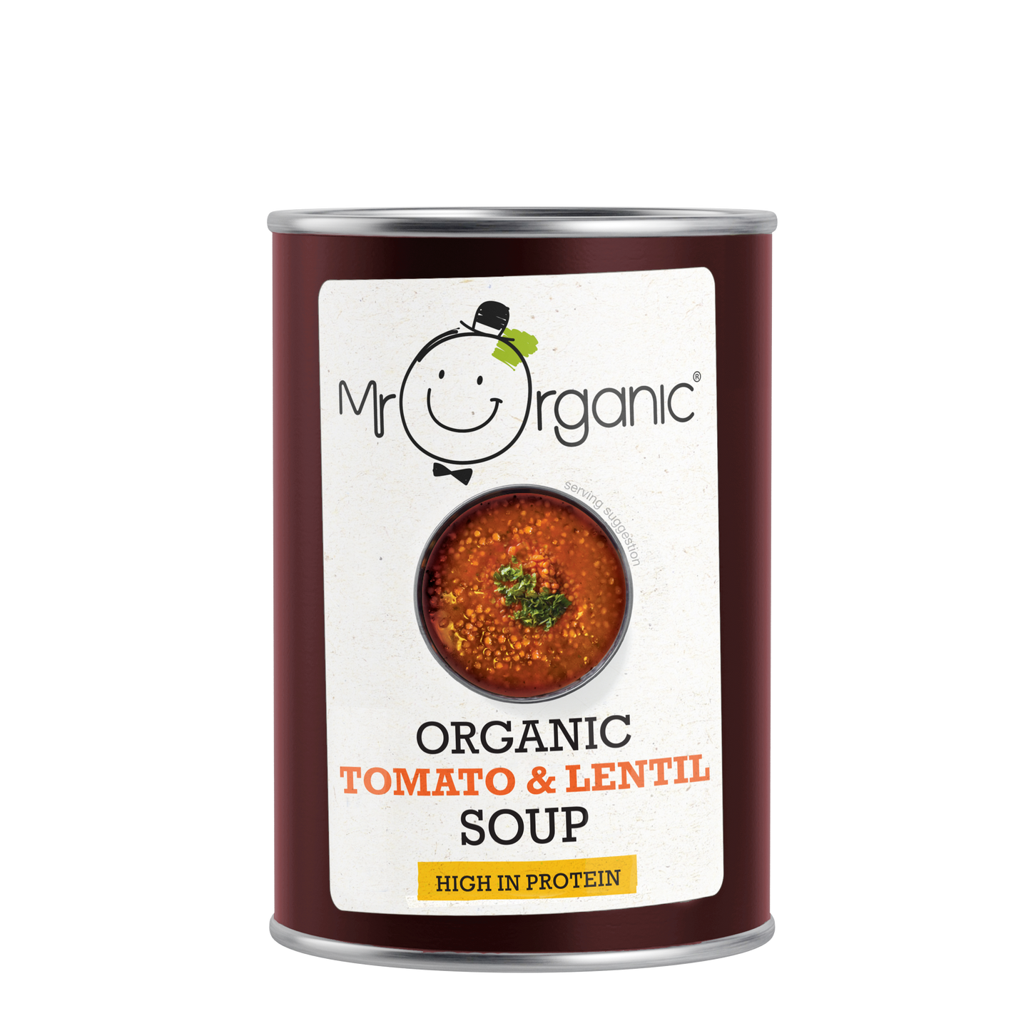 Mr Organic Tomato & Lentil Soup - 400g