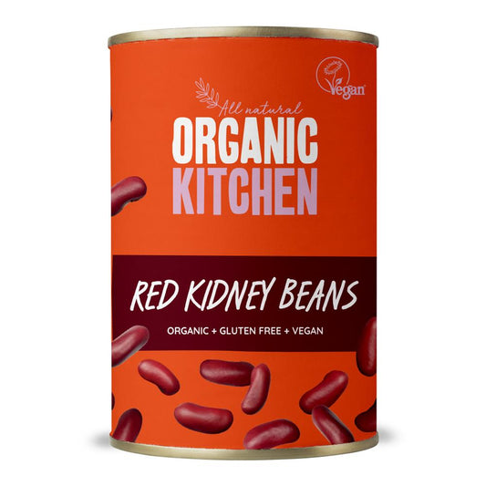 Organic Kitchen Red Kidney Beans - Case of 12 x 400G