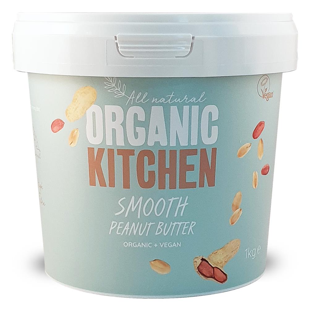 Organic Kitchen Peanut Butter - Smooth - 1KG