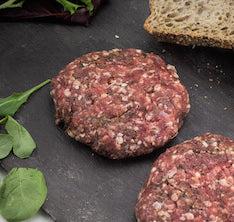 Peelham Farm Frozen Organic Beef Kofta Burgers - Pack of 2