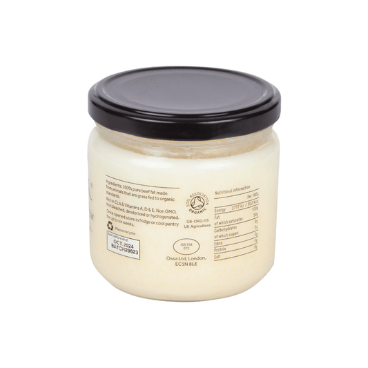 Ossa Tallow - Grass Fed Beef Fat - Case of 6 x 265G (Org)