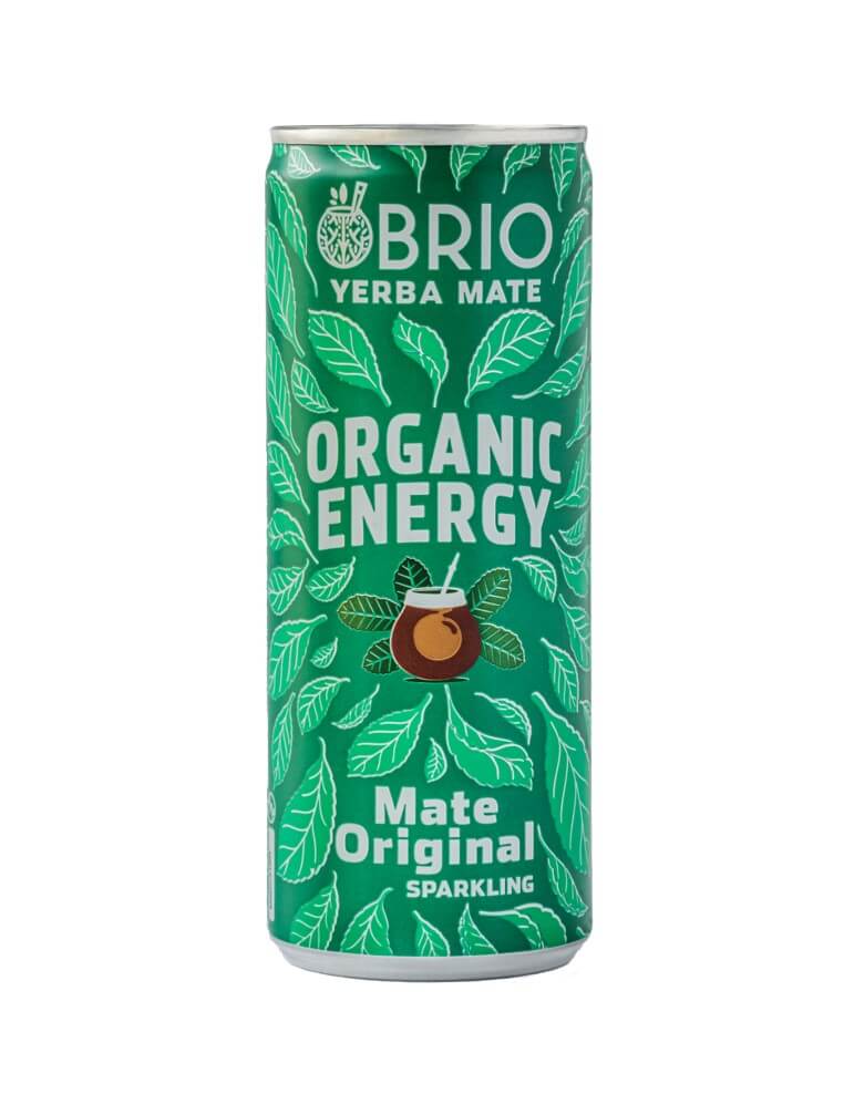 Brio Mate Organic Energy Drink - Case of 12 x 250ML