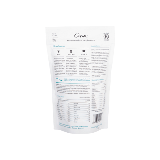 Ossa Grass Fed Collagen Peptides - 400G