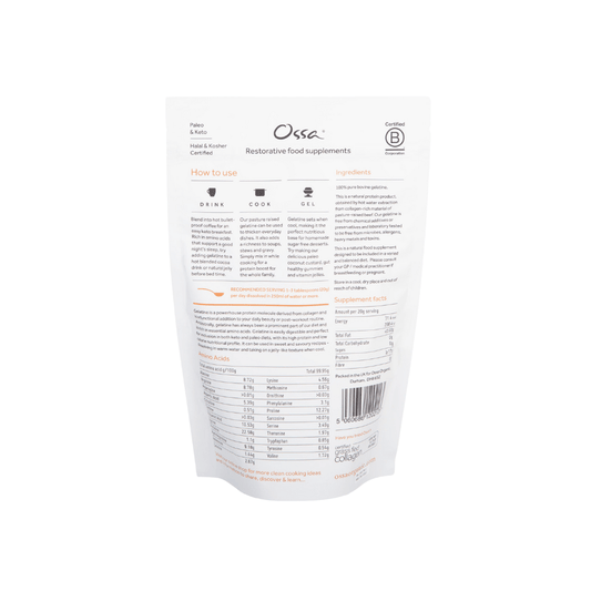 Ossa Pasture Raised Gelatin - 400G