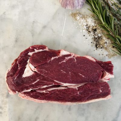 Peelham Farm Frozen Organic Pasture-For-Life Beef Rib Steak (Org)