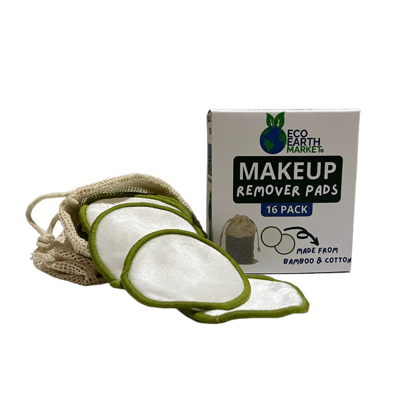 Eco Earth Market Make-Up Remover Pads - Pack of 16