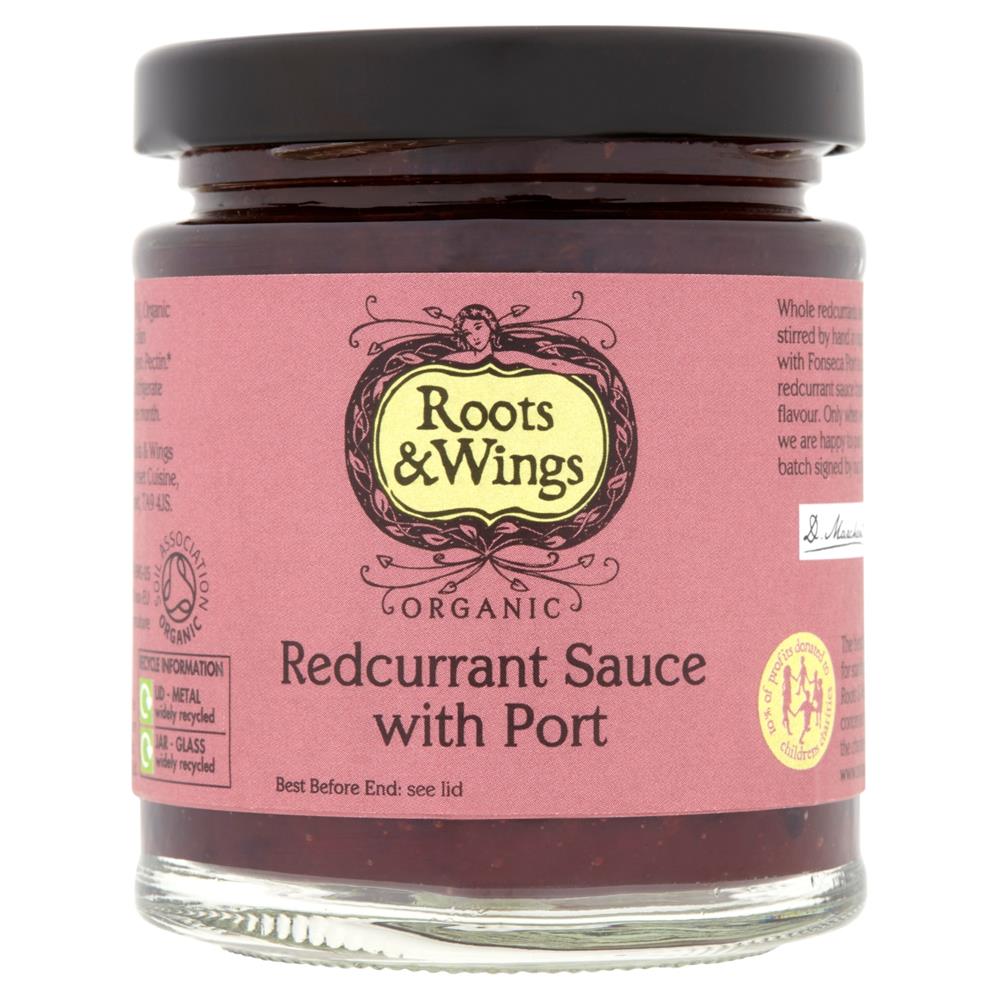 Roots & Wings Redcurrant Sauce with Port  - 200G (Org)
