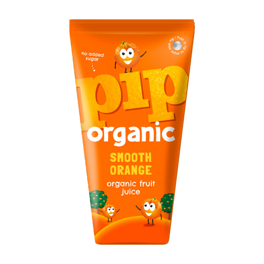 Pip Organic Smooth Orange Fruit Juice - Case of 24 x 180ML